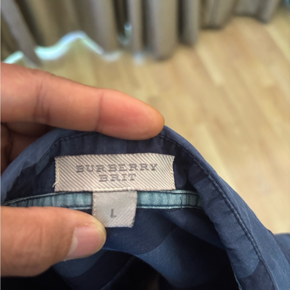 Burberry Blue Checkered - Picture 3 of 4
